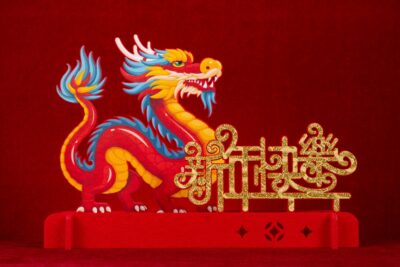 Dragón del año nuevo chino
